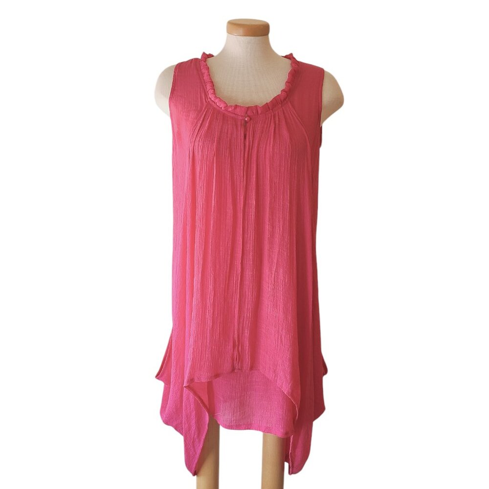 Picadilly Canada Flowy Layered Sleeveless Dress